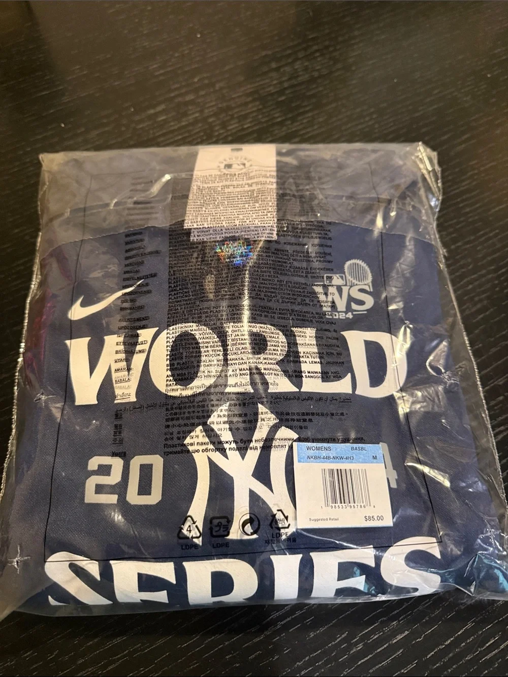 Nike Navy Blue World Series New York Yankees Sweatshirt